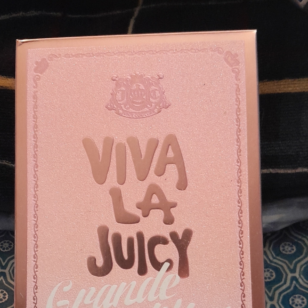 Juicy Couture Viva La Juicy Grande Edition Pink Box Rose 6.7 Fl Oz Bin 2